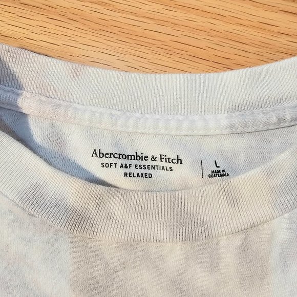 Abercrombie Fitch Soft AF Essentials Relaxed Tye Dye T Shirt Mens Size Large - Picture 4 of 5
